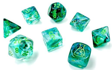 BOREALIS 7-DIE SET KELP/LIGHT GREEN LUMINARY