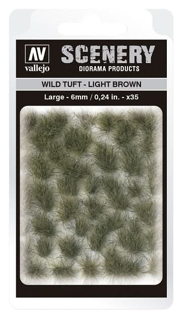 VALLEJO: SCENERY LARGE WILD TUFT LIGHT BROWN