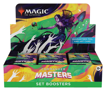 MTG COMMANDER MASTERS SET BOOSTER BOX