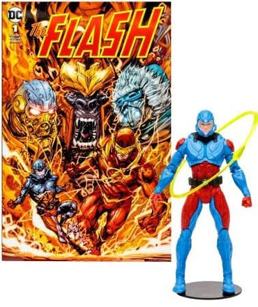 DC DIRECT 7" FIG W/ COMIC THE FLASH WV2 THE ATOM