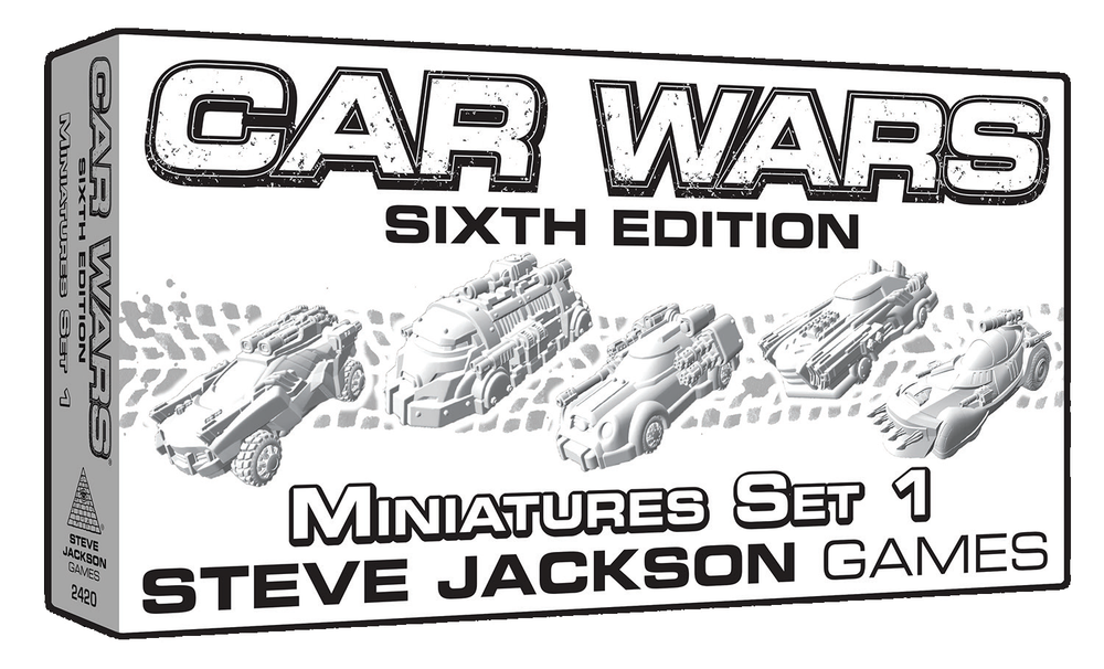 CAR WARS 6E MINIATURES SET 1