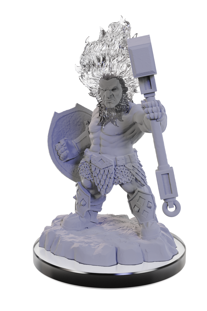 DND UNPAINTED MINIS WV22 AZER WARRIORS