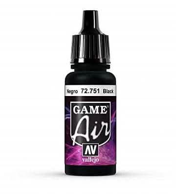 VALLEJO: GAME AIR BLACK 17ML