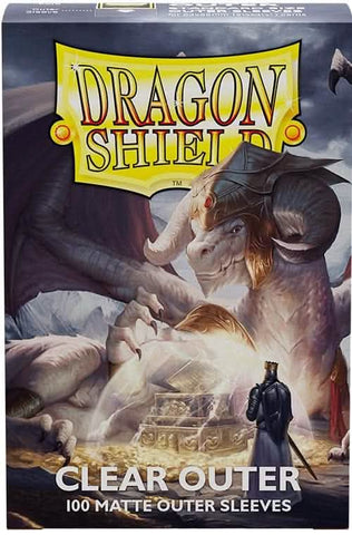 DRAGON SHIELD STANDARD SLEEVES OUTER MATTE CLEAR