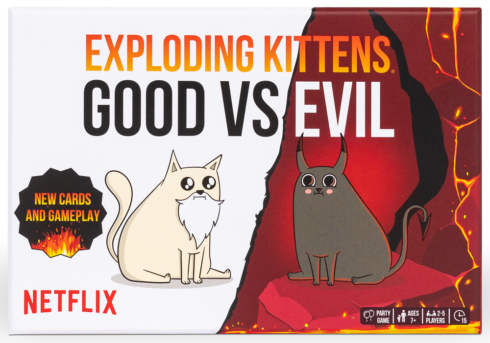 EXPLODING KITTENS GOOD VS EVIL