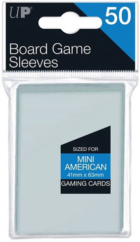 UP BG MINI SLEEVES AMERICAN 41mmX63mm 50CT