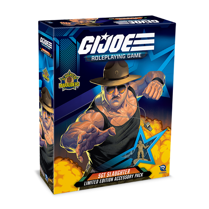 G.I. JOE RPG SGT SLAUGHTER LTD ED ACCESSORY PACK