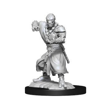 DND UNPAINTED MINIS WV14 WARFORGED MONK