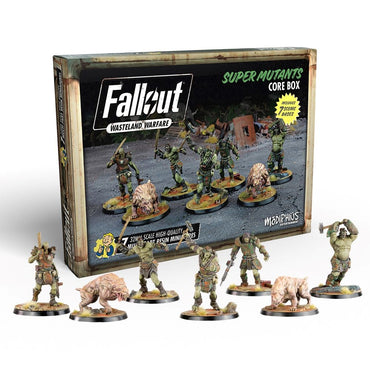 FALLOUT WASTELAND WARFARE SUPER MUTANTS CORE NEW