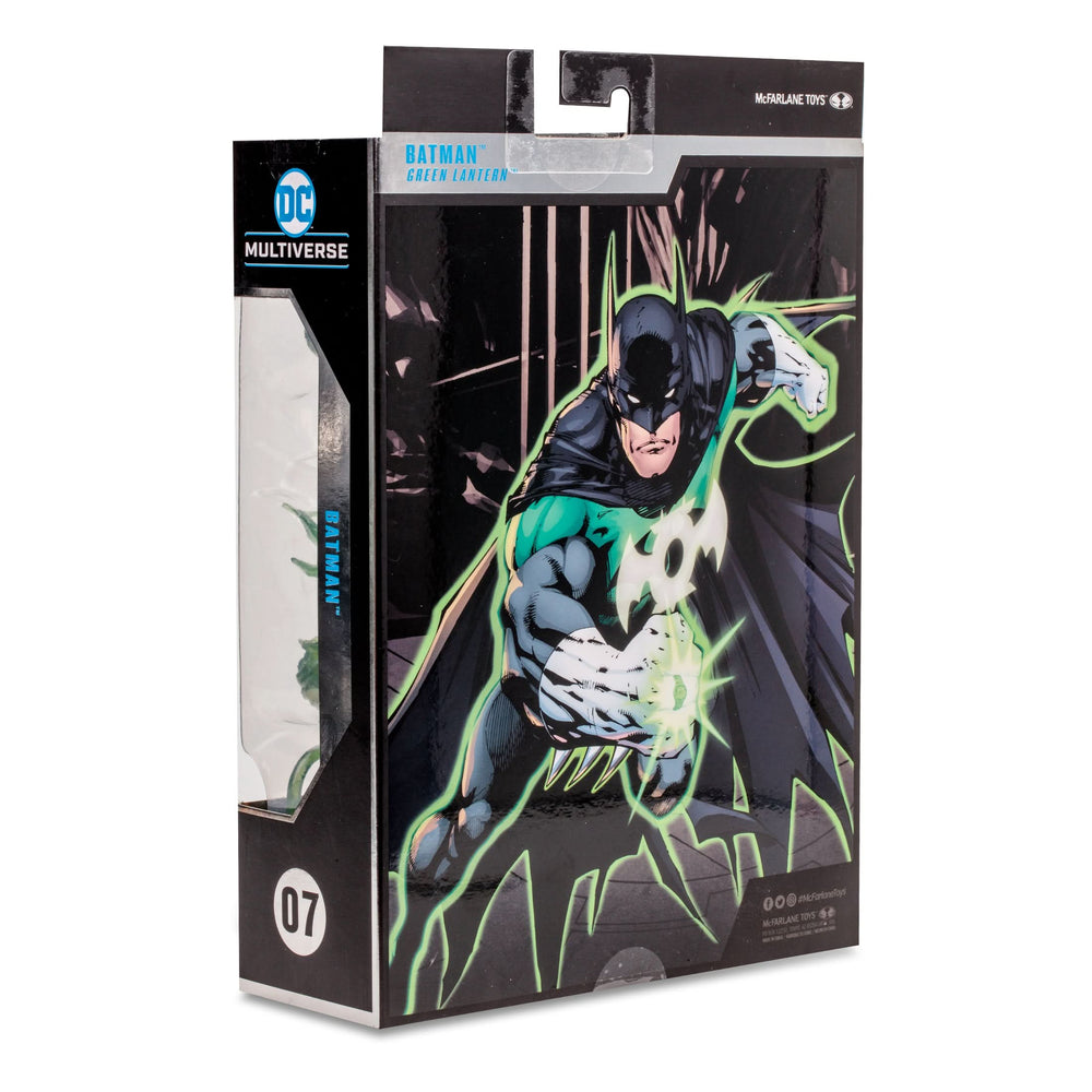 DC MCFARLANE COLL ED 7"WV3-BATMAN AS GREEN LANTERN