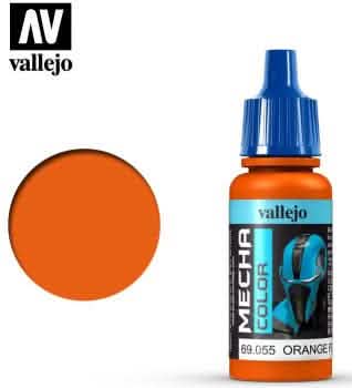 VALLEJO: MECHA COLOR ORANGE FLUORESCENT (17ML)