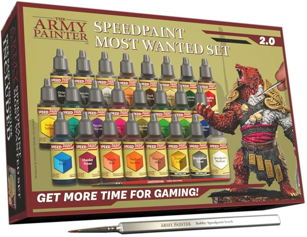 THE ARMY PAINTER WARPAINTS: SPEEDPAINT MOST WANTED SET 2.0