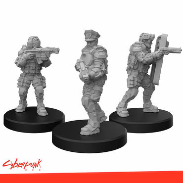 CYBERPUNK RED MINIS LAWMEN A