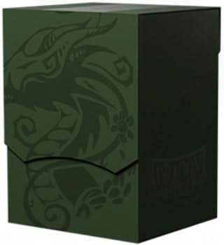 DRAGON SHIELD DECK SHELL FOREST GREEN/BLK REVISED