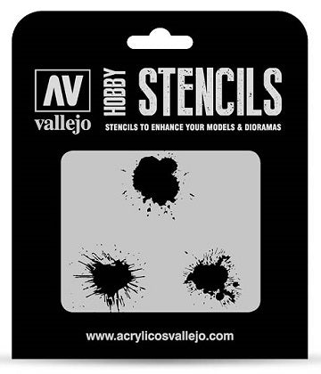 VALLEJO: HOBBY STENCIL PAINT STAINS