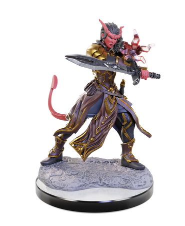 DND UNPAINTED MINIS WV22 TIEFLING WARLOCKS