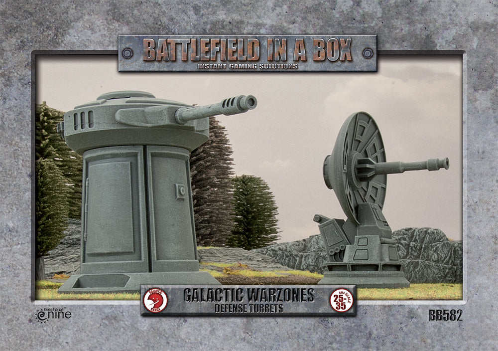 BATTLEFIELD IN A BOX: GW DEFENSE TURRETS