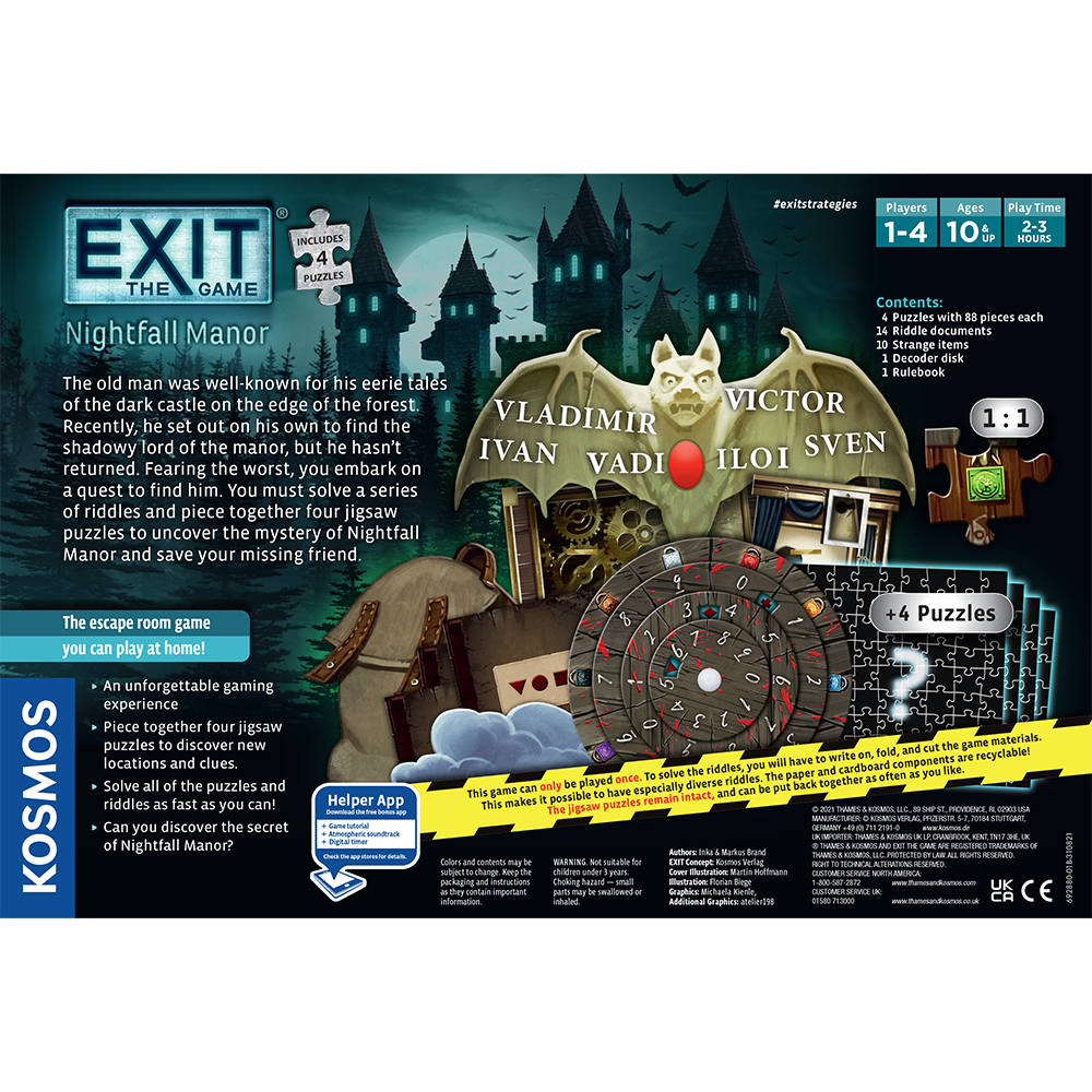 EXIT: NIGHTFALL MANOR