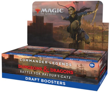 MTG COMMANDER LEGENDS BALDURS GATE DRAFT BOOSTER BOX