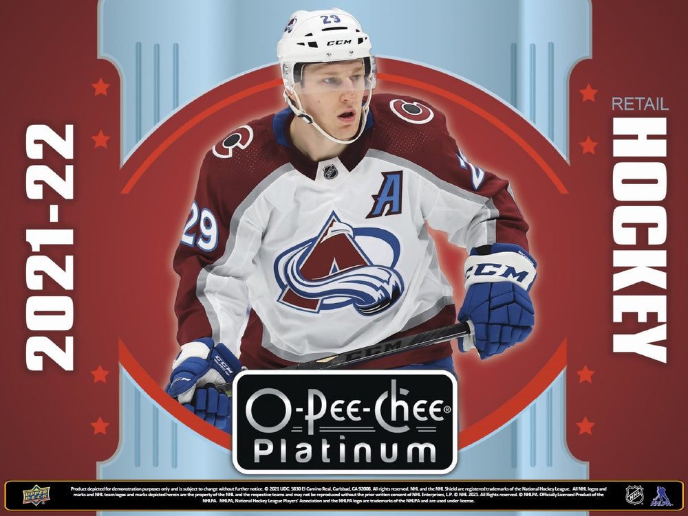 UD O-PEE-CHEE PLATINUM HOCKEY 21/22 BLASTER