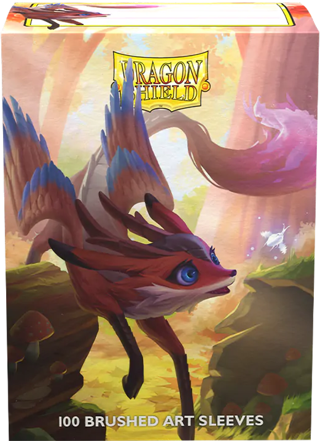 DRAGON SHIELD SLEEVES BRUSHED ART THE FAWNIX 100CT