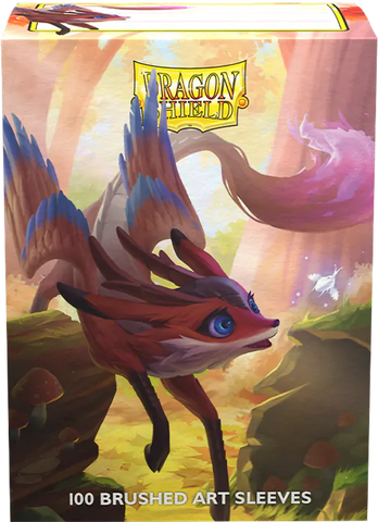 DRAGON SHIELD SLEEVES BRUSHED ART THE FAWNIX 100CT