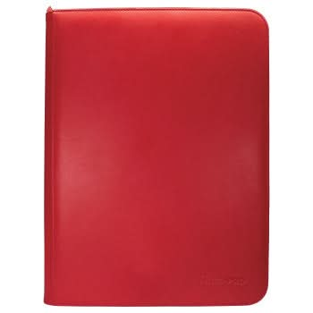 UP ZIP BINDER PRO VIVID 9PKT RED