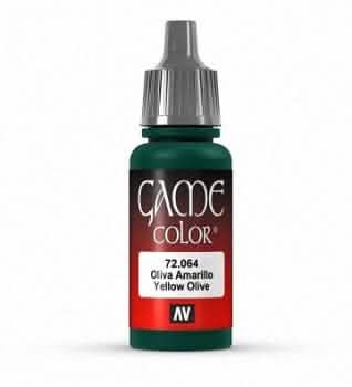 VALLEJO: GAME COLOR YELLOW OLIVE 17 ML