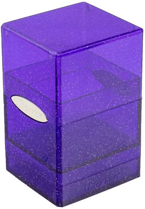 UP D-BOX SATIN TOWER GLITTER PURPLE