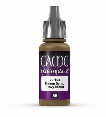 VALLEJO: GAME COLOR HEAVY BROWN 17ML