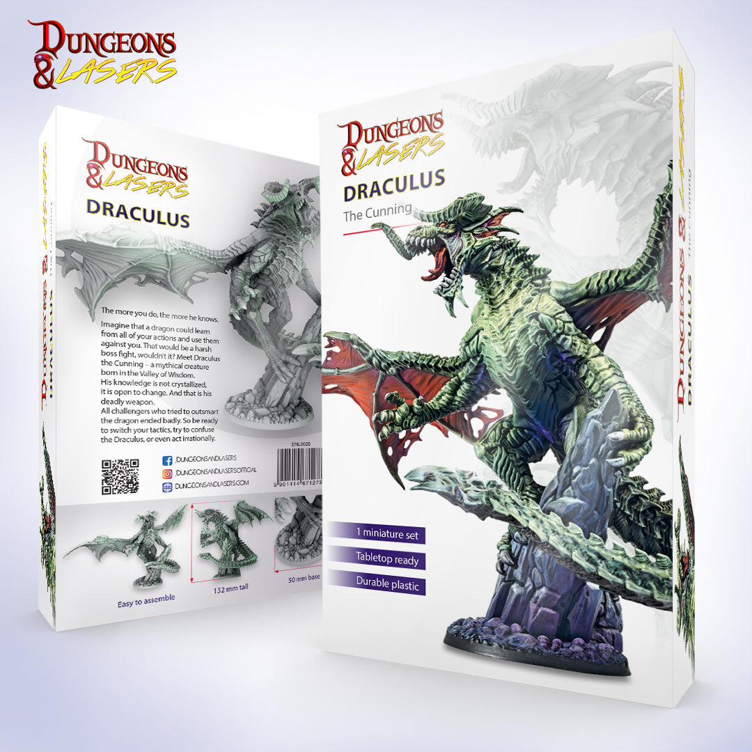 DUNGEONS AND LASERS DRACULUS THE CUNNING