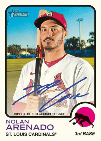 TOPPS HERITAGE BASEBALL 2022