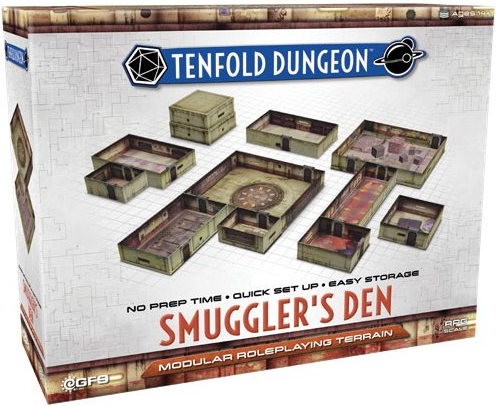 TENFOLD DUNGEON TERRAIN SET - SMUGGLER'S DEN