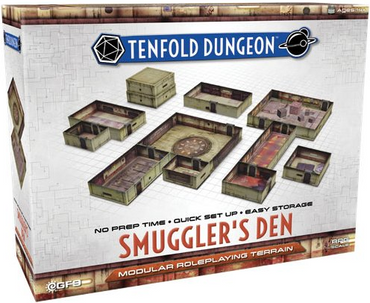 TENFOLD DUNGEON TERRAIN SET - SMUGGLER'S DEN