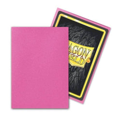 DRAGON SHIELD SLEEVES JAPANESE MATTE PINK DMD 60CT