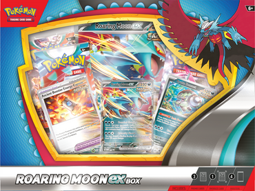 POKEMON ROARING MOON/IRON VALIANT EX BOX