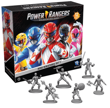 POWER RANGERS RPG HERO MINIATURES SET 1