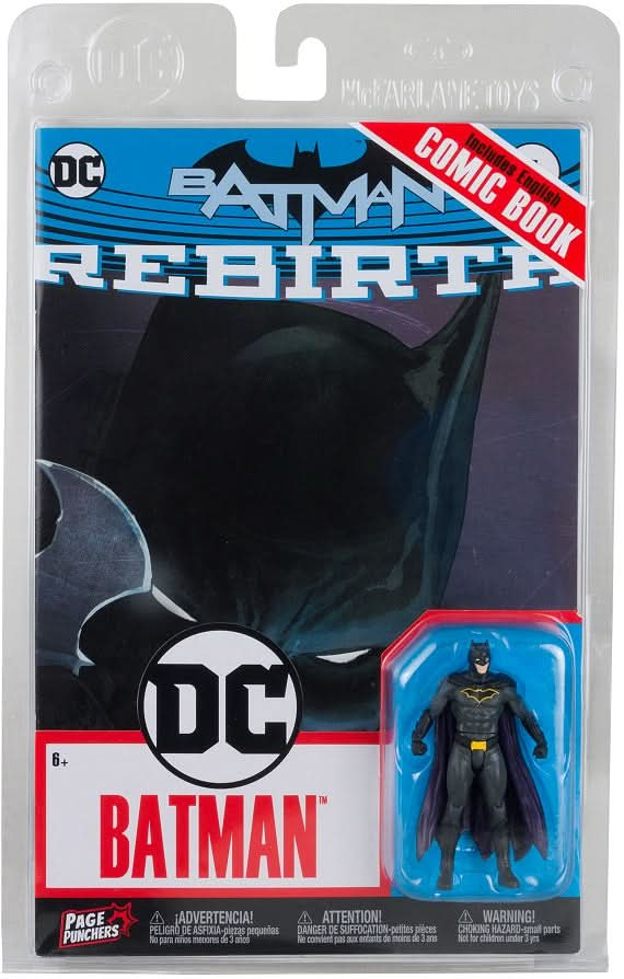 DC DIRECT-3" FIG/COMIC WV3 - BATMAN