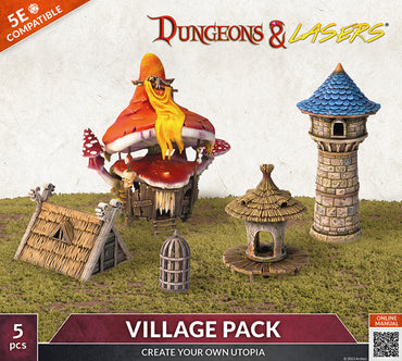 DUNGEONS AND LASERS VILLAGE PACK