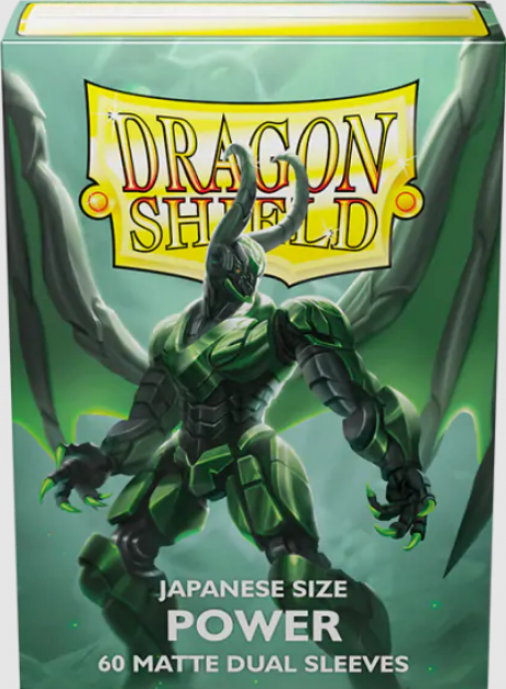 DRAGON SHIELD SLEEVES JAPANESE DUAL MATTE POWER