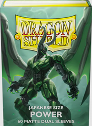 DRAGON SHIELD SLEEVES JAPANESE DUAL MATTE POWER