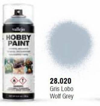 VALLEJO: AEROSOL WOLF GREY 400ML