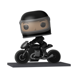 POP! RIDES: DLX THE BATMAN - SELINA W/ MOTORCYCLE