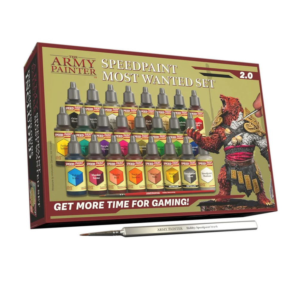 THE ARMY PAINTER WARPAINTS: SPEEDPAINT MOST WANTED SET 2.0