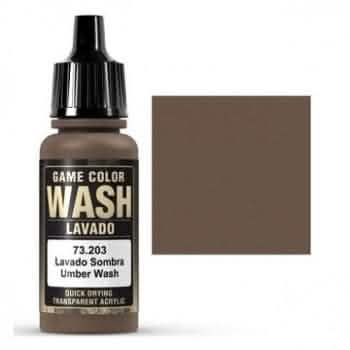 VALLEJO: GAME COLOR UMBER WASH 17 ML