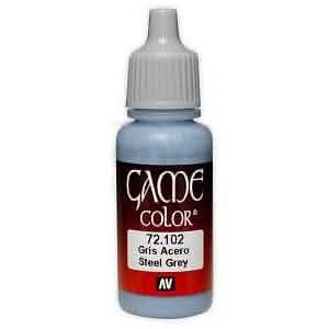 VALLEJO: GAME COLOR STEEL GREY