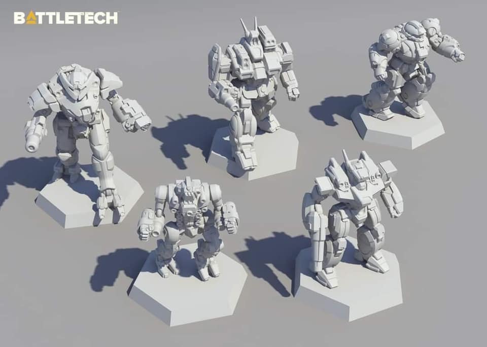 BATTLETECH CLAN STRIKER STAR