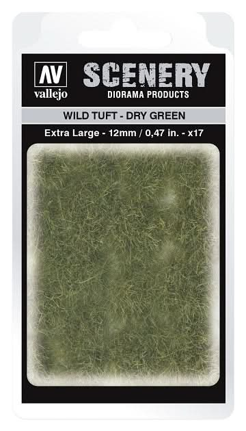 VALLEJO: SCENERY EXTRA LARGE WILD TUFT DRY GREEN