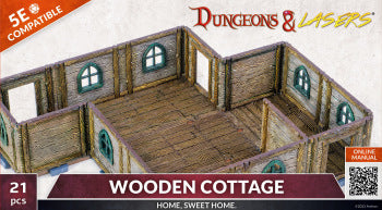 DUNGEONS AND LASERS WOODEN COTTAGE