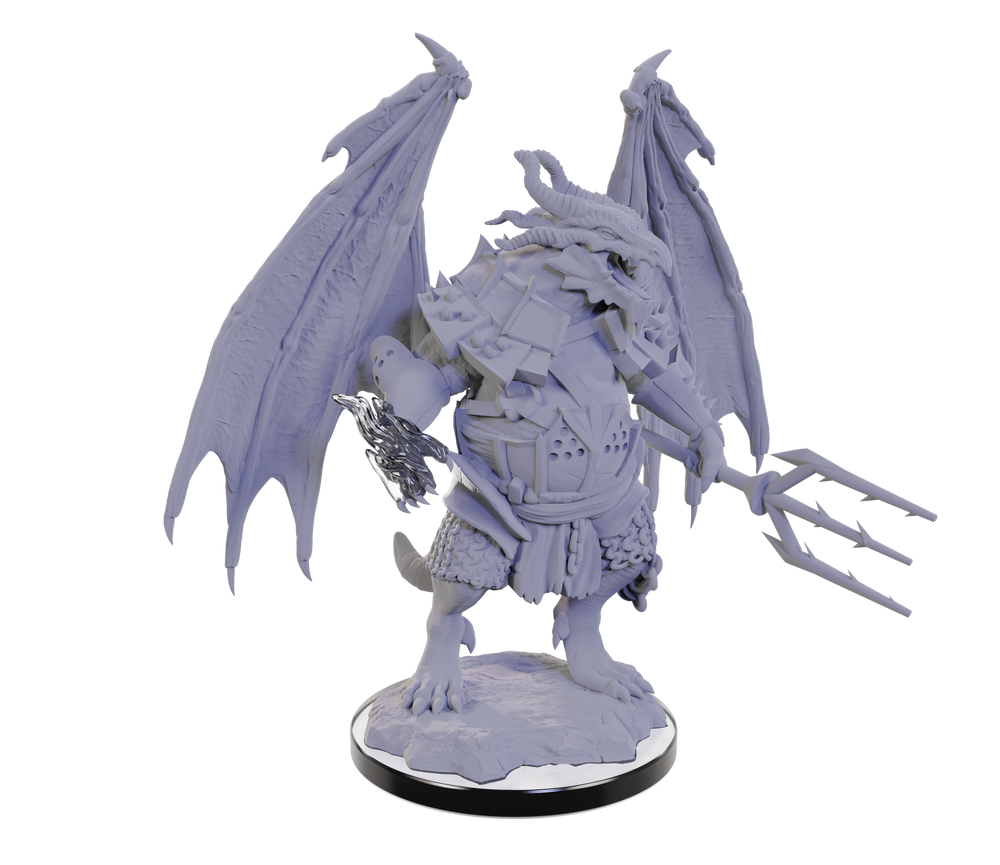 DND UNPAINTED MINIS WV22 DRACONIAN MAGE/SOLDIER